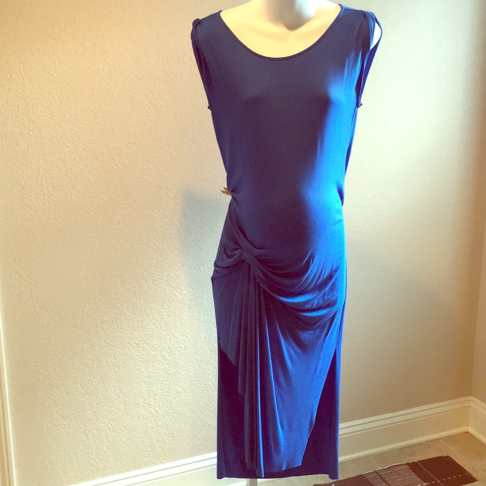 Maternity Pleat Dress